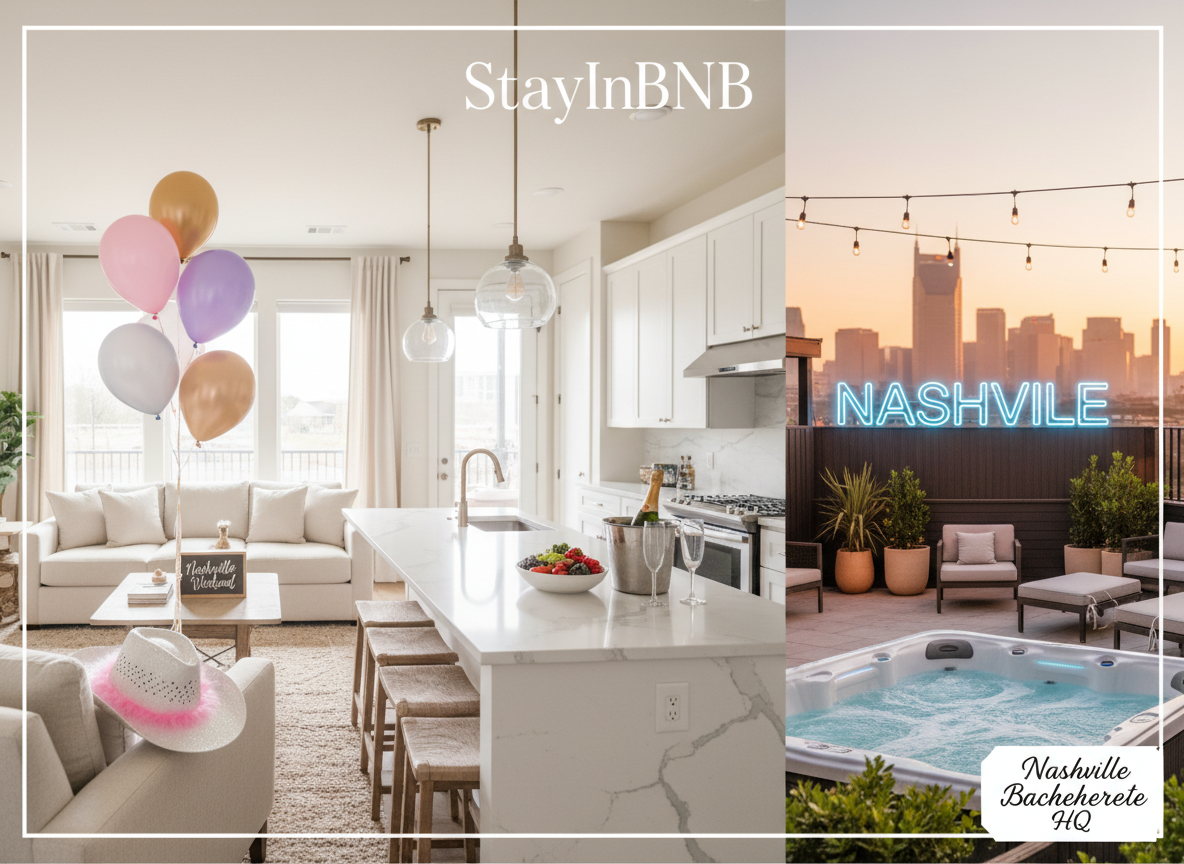 Nashville Vacation Rentals for Bachelorette Parties (Large Group Guide)